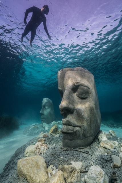Cannes Underwater Museum Jason DeCaires Taylor